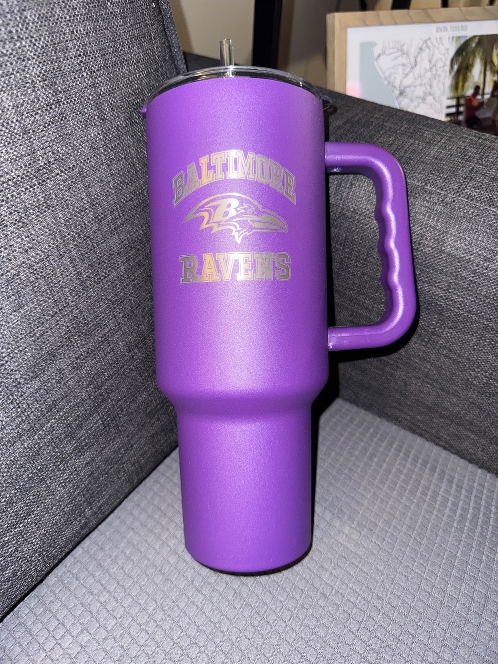 Baltimore Ravens 40oz Travel Mug